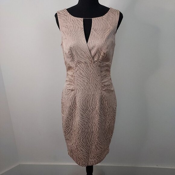 Kay Unger Sleeveless Sheath Silhouette Dress - Picture 1 of 11